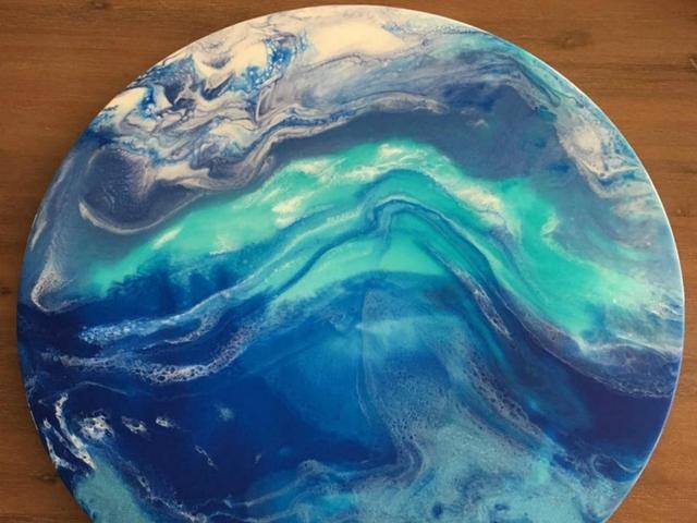 简易在家自制树脂（树脂画的发展前景如何？）