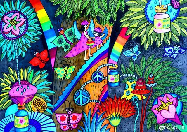 科幻儿童画（科幻画作品解说）
