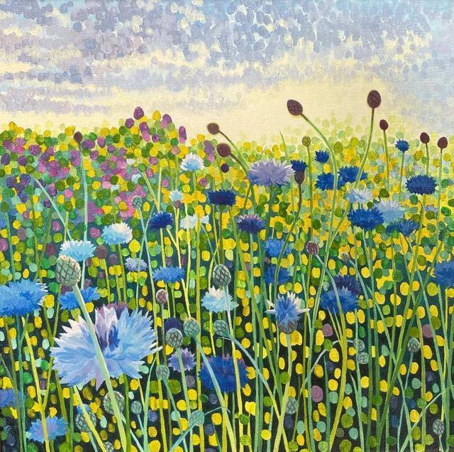 画画怎么赚钱（点彩画家susanentwistle，一个自学成才的艺术家）