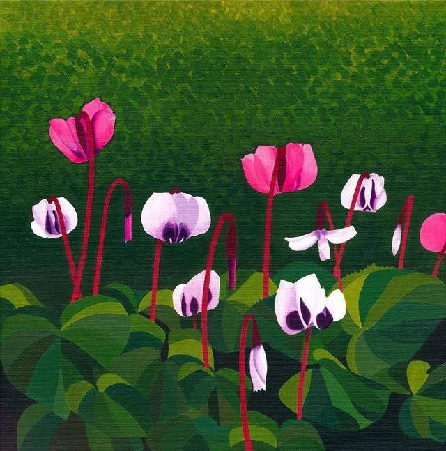 画画怎么赚钱（点彩画家susanentwistle，一个自学成才的艺术家）