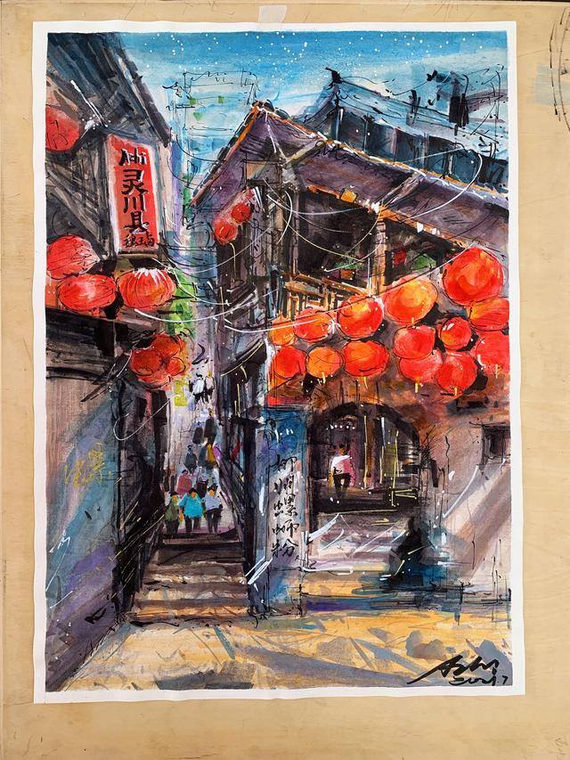 马克笔绘画教程入门（马克笔的笔法与使用技巧）
