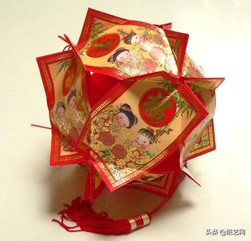 简单灯笼制作手工（新年新气象的灯笼教程）