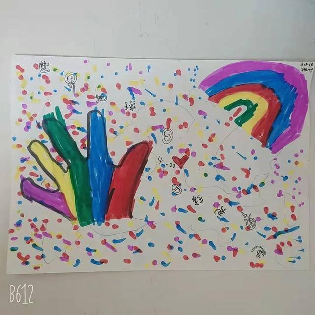 人与自然和谐共生绘画（枣庄市博物馆开展“携手为保护地球投资”主题绘画作品征集活动）