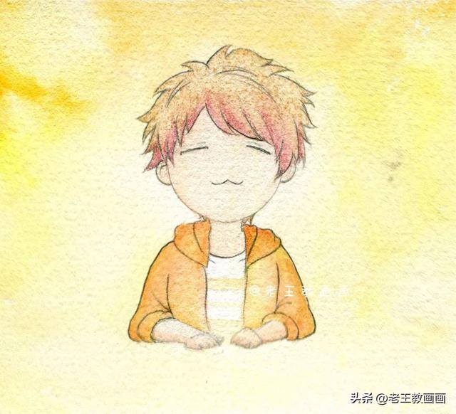 怎么画画（简笔画男孩（附过程））