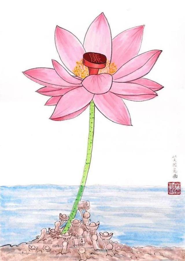 清廉的绘画作品大全（襄阳市第二届“清廉文化”漫画作品线上展览）