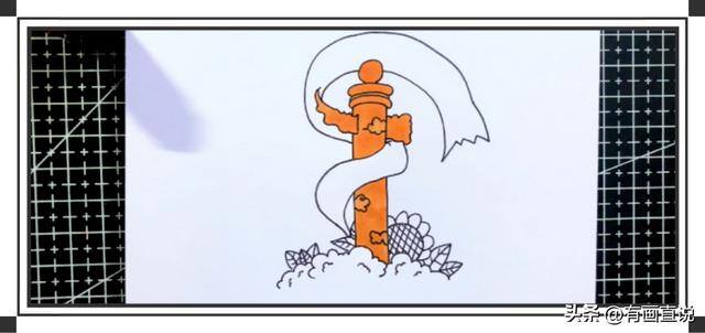 儿童简易画画大全（国庆节主题画教程）