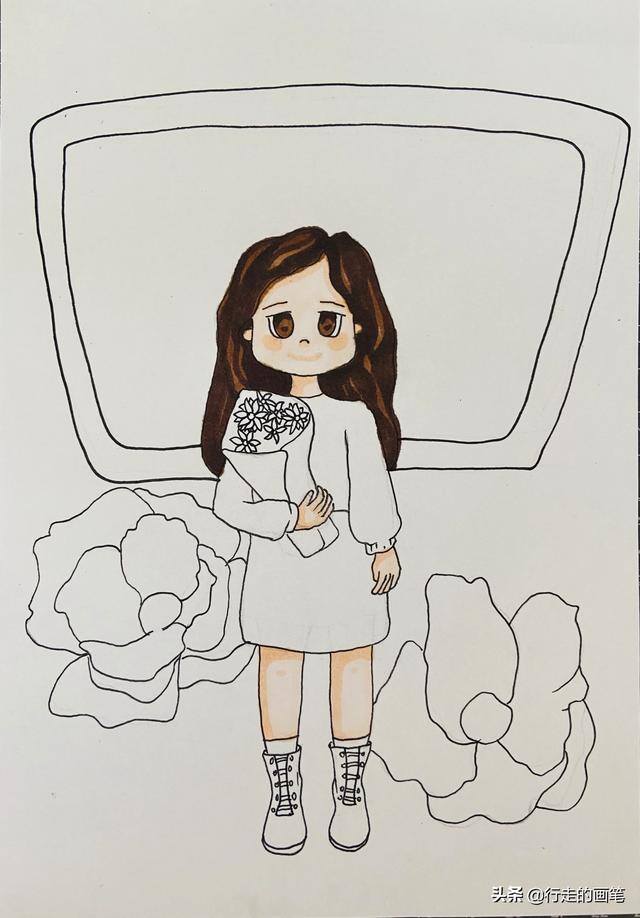 教师节绘画简单好看（老师，您辛苦了）