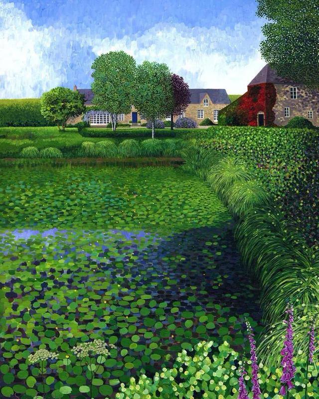画画怎么赚钱（点彩画家susanentwistle，一个自学成才的艺术家）