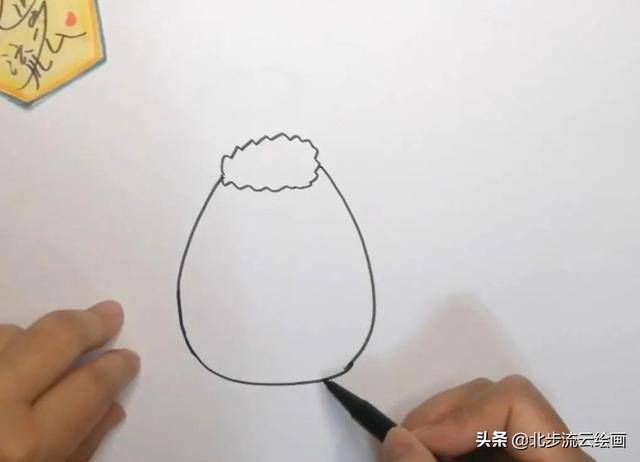 宝宝画画教程简单易学（可爱的小鸡儿童画，简单易学，小朋友们学会了吗？）