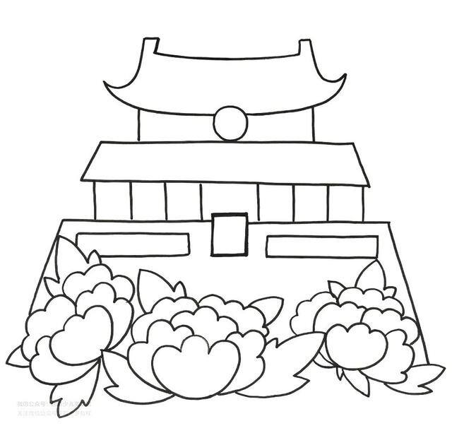 北京天安怎么画最漂亮（国庆节绘画教程）