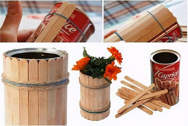精美手工制作（30多个用冰棒棍制作的精湛工艺品）