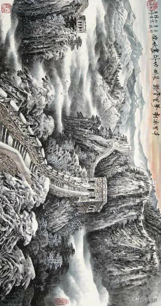 长城怎么画简单又好看（中国古代的军事防御工事——长城）