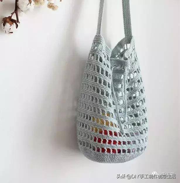 手工做的布包大全（钩一个漂亮的手工编织包包）