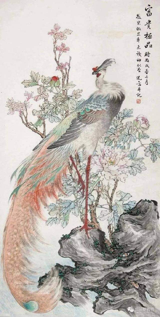 凤凰怎么画漂亮（沈一斋花鸟）