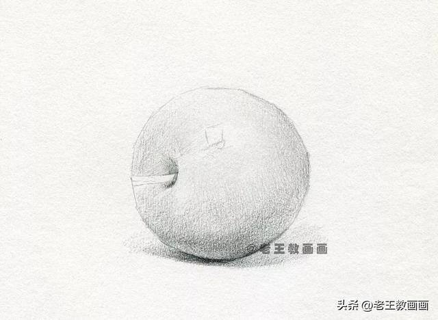 苹果怎么画简单又好看（苹果不难画，找到好的方法，跟着老王学习，画好苹果不是问题！）