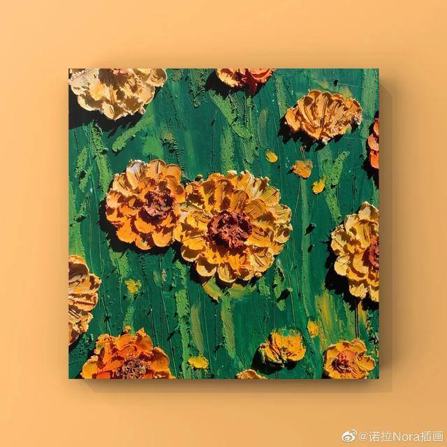 简单又好看的油画棒画（春天的故宫美景，你见过吗？）