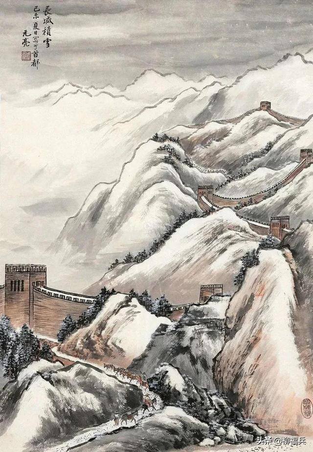 长城怎么画简单又好看（中国古代的军事防御工事——长城）