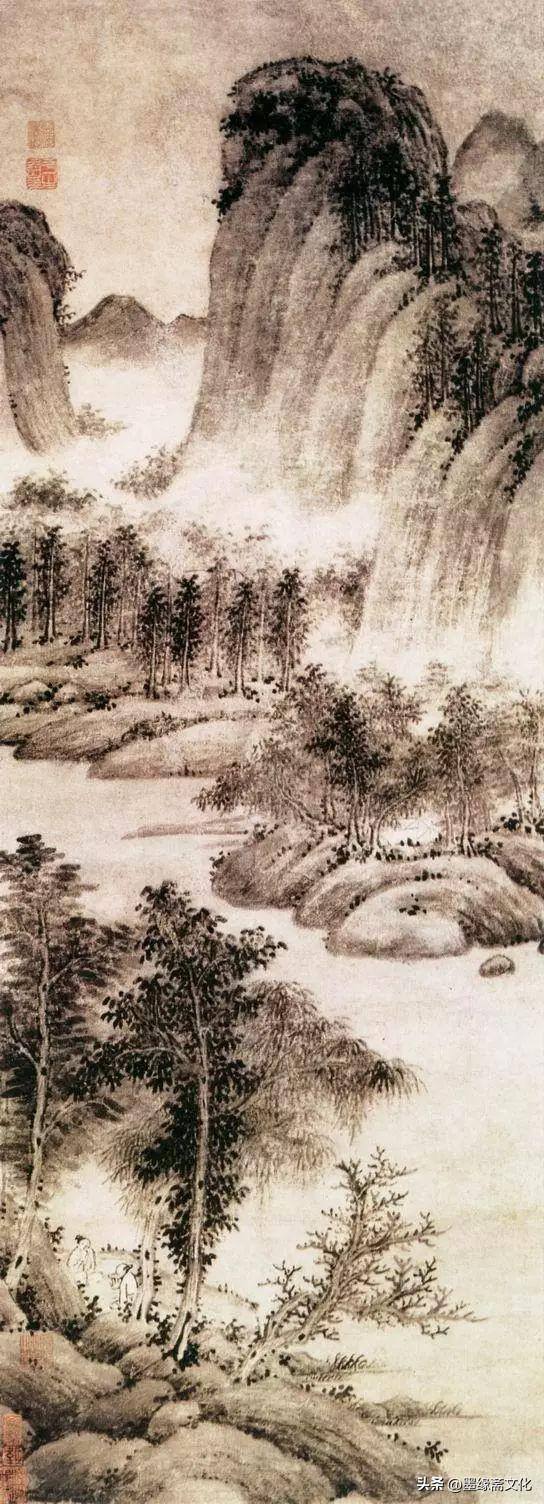 山怎么画简单好看（明代画家刘珏作品欣赏）