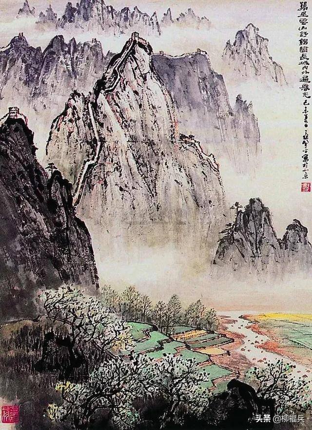 长城怎么画简单又好看（中国古代的军事防御工事——长城）