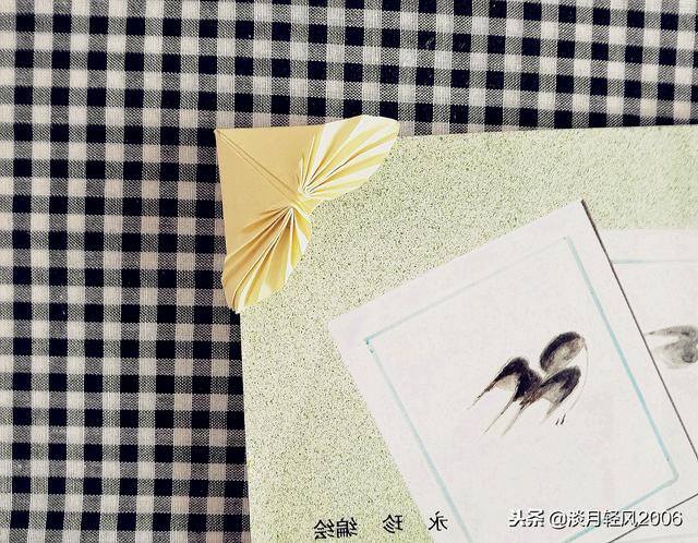 手工自制书签（用纸做一个实用的小书签）