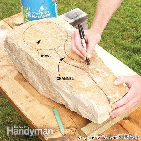 手工制作小喷泉（自己动手diy喷泉）