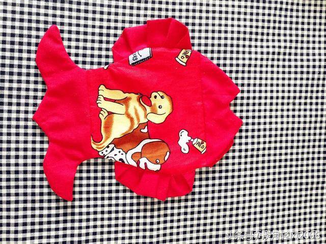 布艺手工制作（自己动手做一条吉祥布艺鱼，可以与众不同，独具特色）