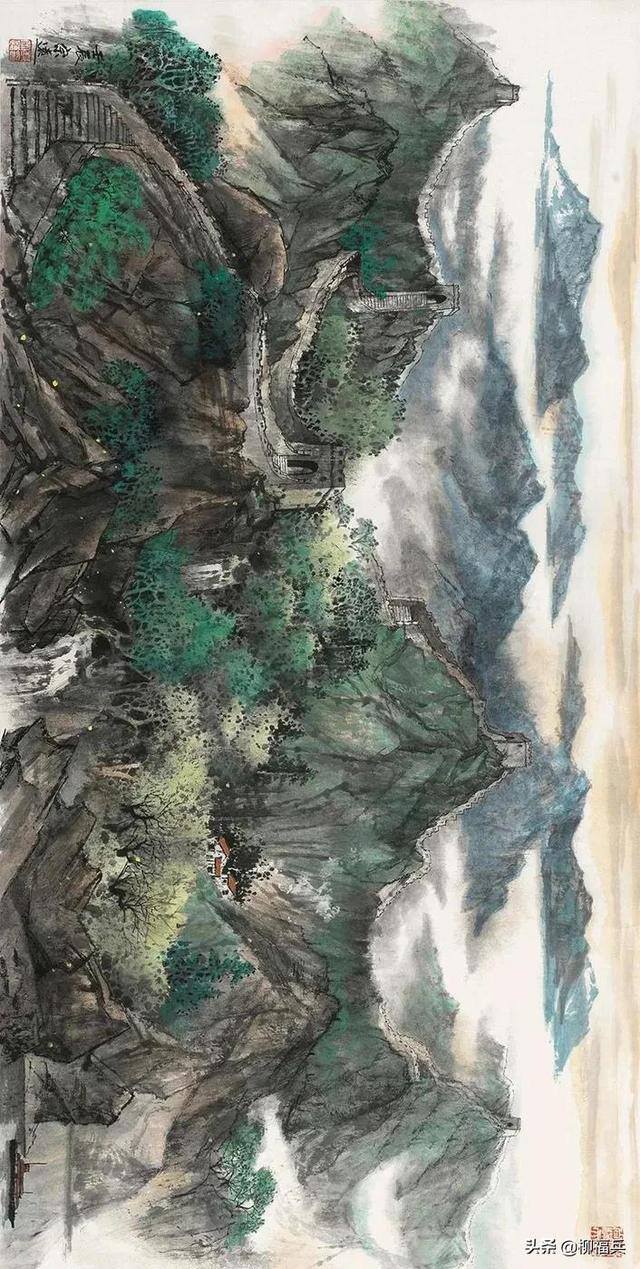 长城怎么画简单又好看（中国古代的军事防御工事——长城）