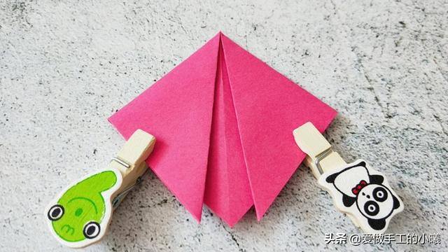 儿童手工怎么做最简单（简单瓢虫折纸教程图解）