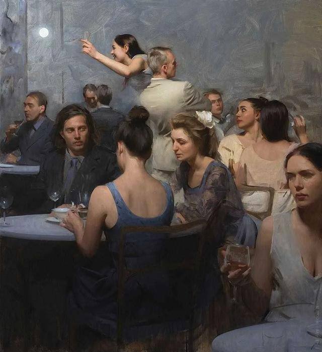 简单又好看的暖色画（放下，是一种释怀）