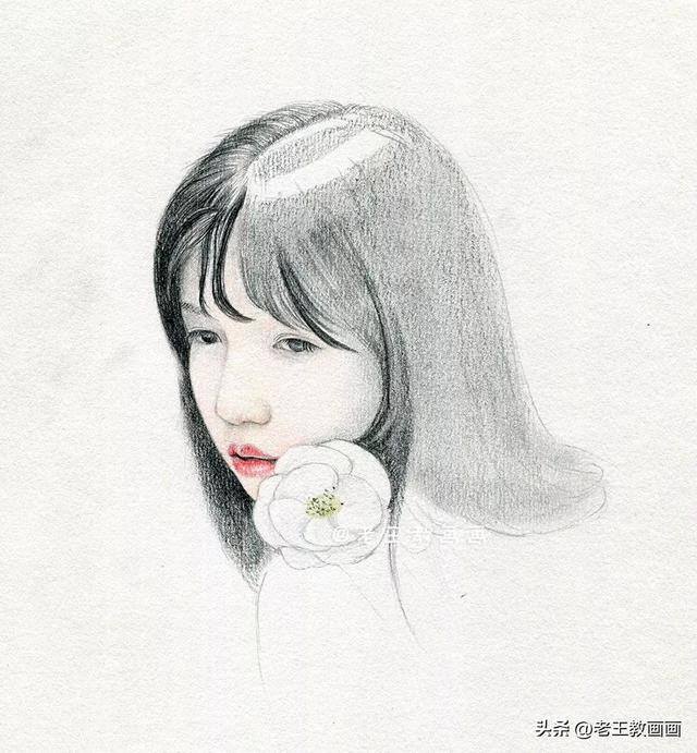 好看的画怎么画（彩铅人像使用工具）