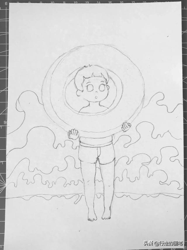防溺水绘画简单又漂亮（防溺水安全宣传画）