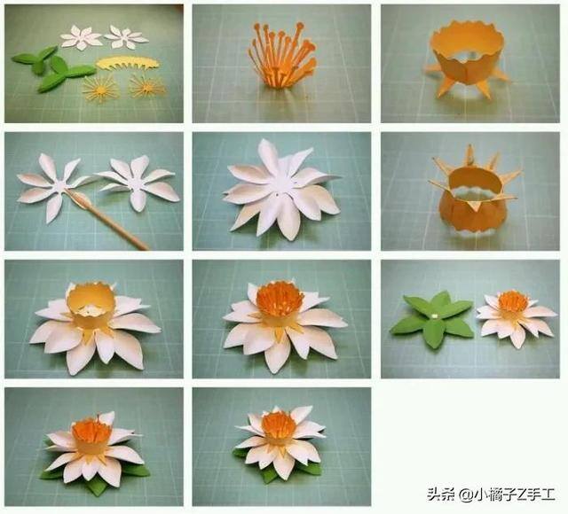 立体花手工制作（10款立体花朵制作教程）