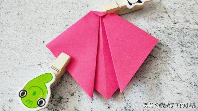 儿童手工怎么做最简单（简单瓢虫折纸教程图解）
