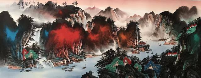 长城怎么画复杂又好看（国画长城系列作品）