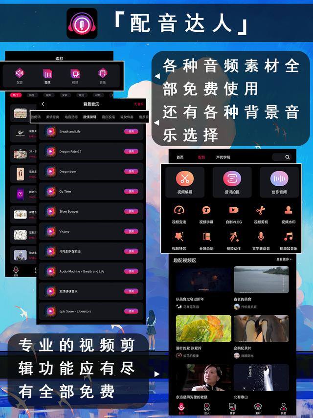 配音平台（配音达人内赚米的方式）