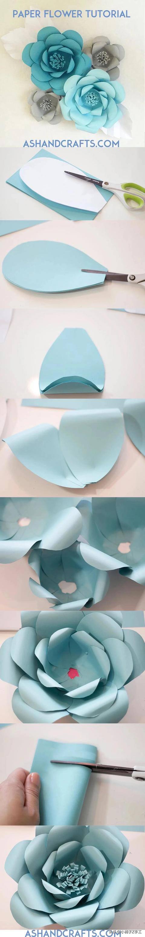 立体花手工制作（10款立体花朵制作教程）