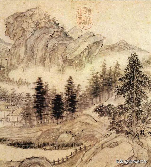 山怎么画简单好看（明代画家刘珏作品欣赏）
