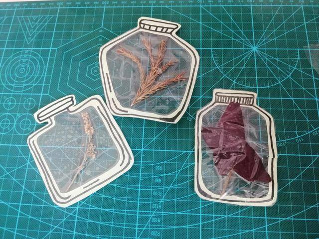 手工书签制作方法（手残党也能做的花瓶书签）