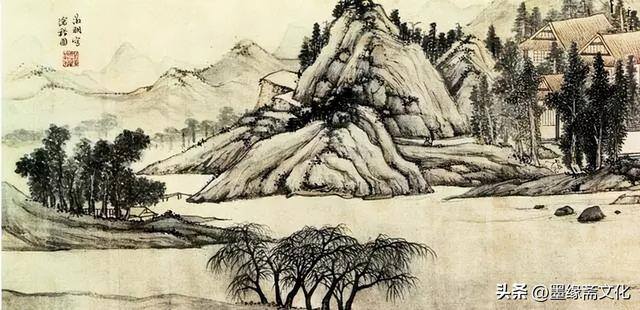 山怎么画简单好看（明代画家刘珏作品欣赏）