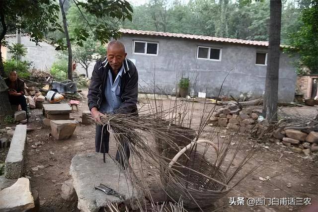 在农村做什么（荆条筐的编织方法）