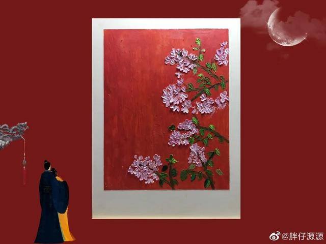 简单又好看的油画棒画（春天的故宫美景，你见过吗？）