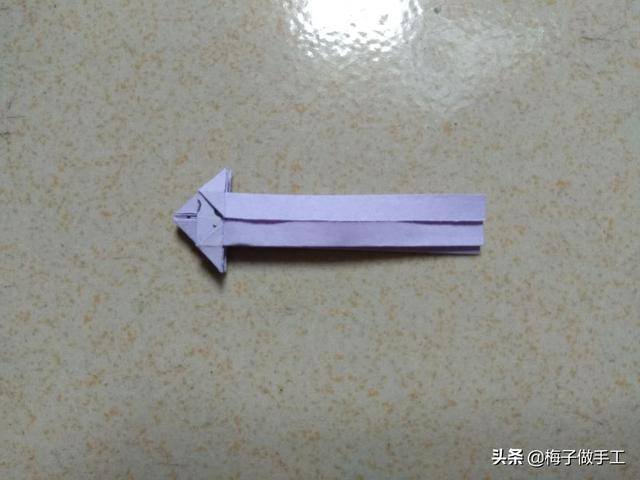 长方体怎么做手工制作（教你用一张纸怎么折一颗蝴蝶结戒指，折法简单又漂亮）