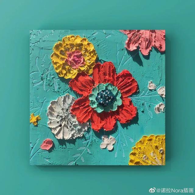 简单又好看的油画棒画（春天的故宫美景，你见过吗？）