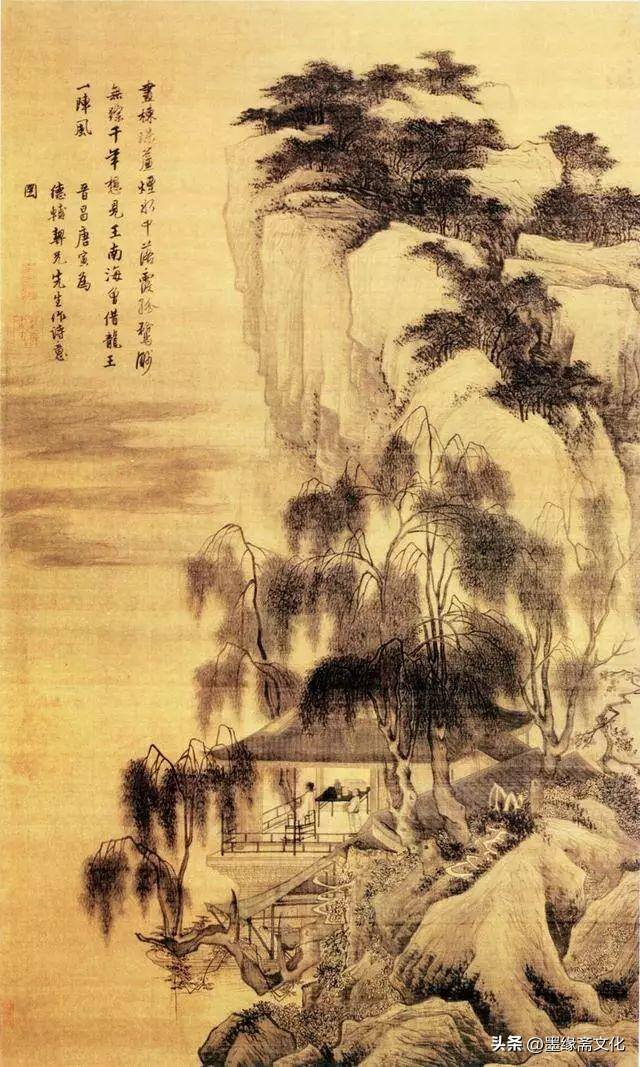 山怎么画简单好看（明代画家刘珏作品欣赏）