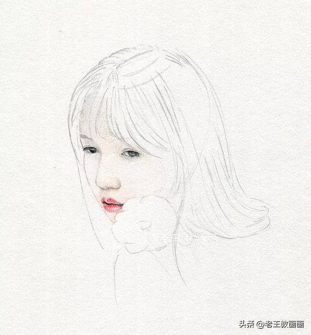 好看的画怎么画（彩铅人像使用工具）