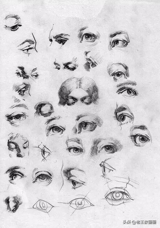 画画教学（50个素描基础教程）