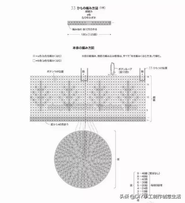 28款手工编织包包（棉草线编织包图解教程）