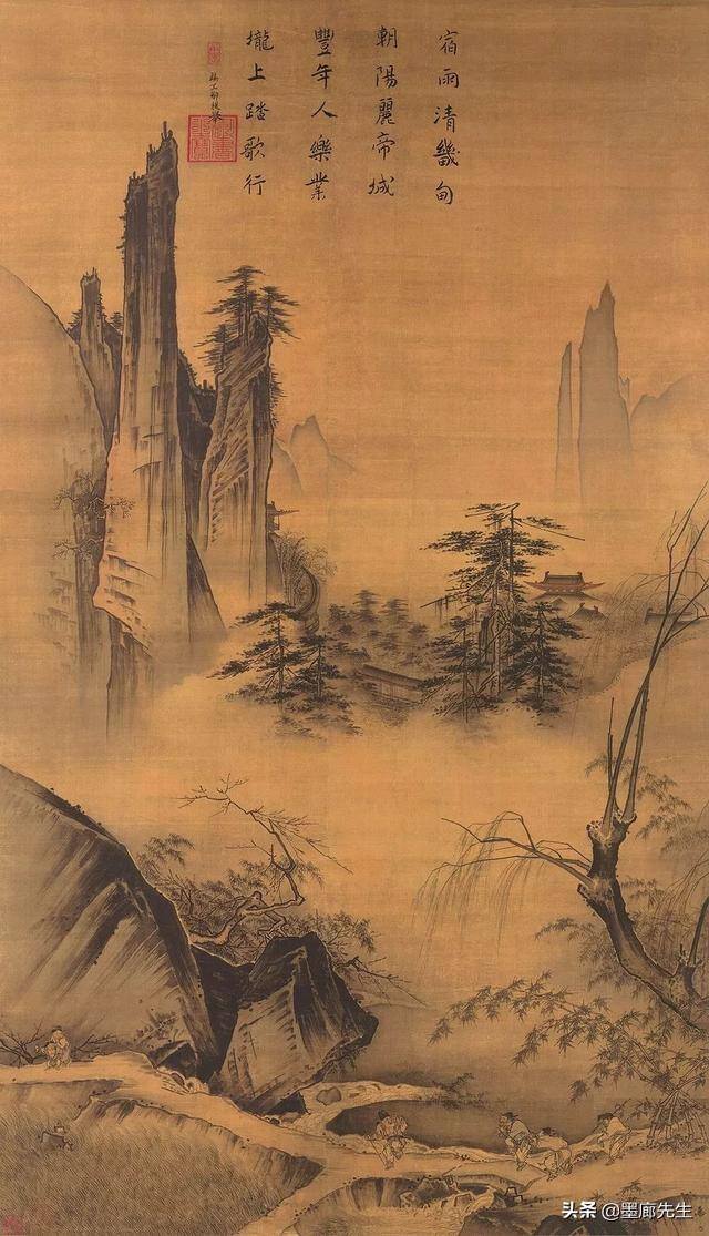 白云怎么画简单好看（山水画中云的表现形式）