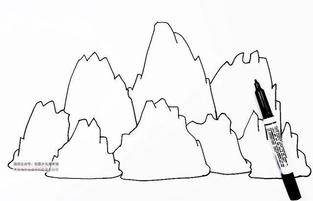 简单好看的画（中国名画《千里江山图》绘画教程）
