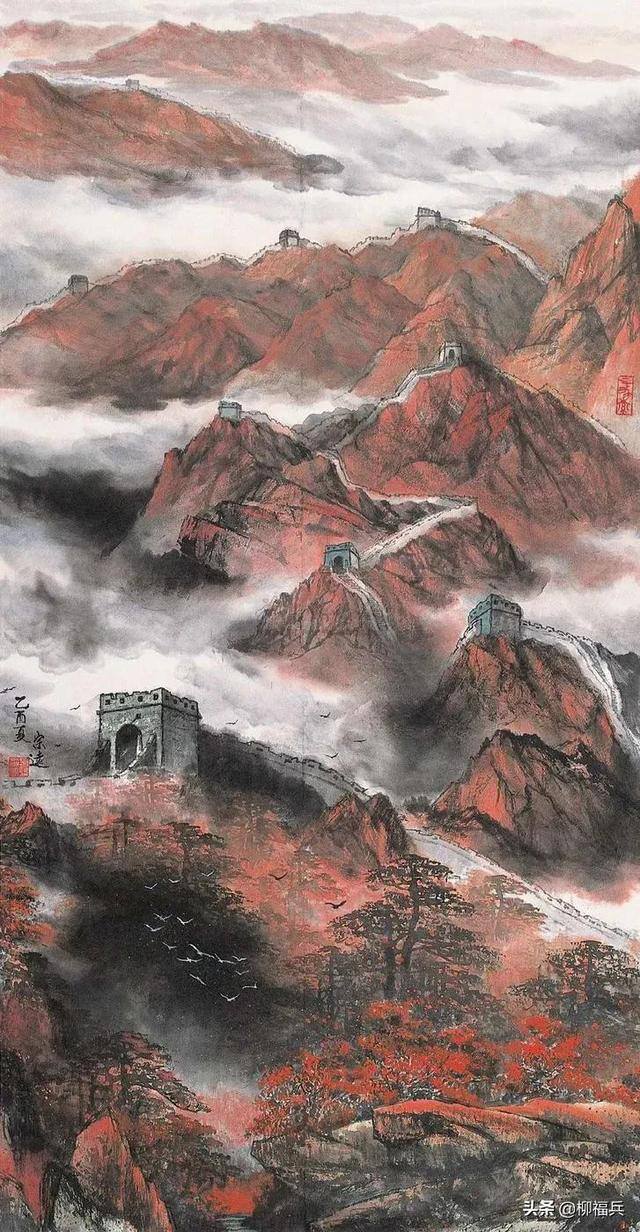 长城怎么画简单又好看（中国古代的军事防御工事——长城）